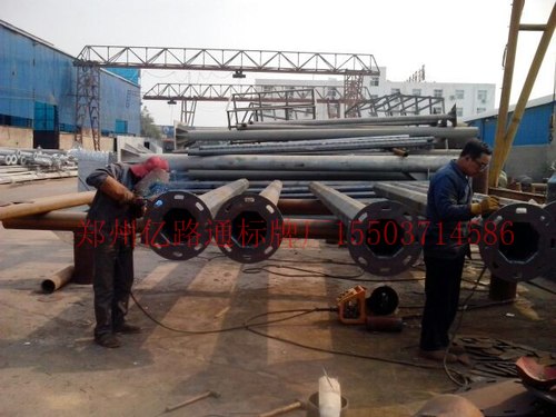 雙懸臂標志桿、交通標志桿制作、門架立柱加工廠家